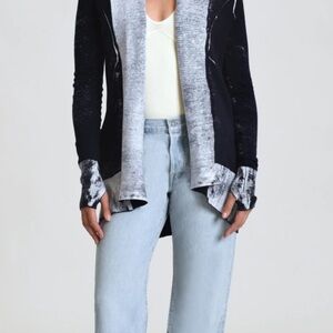 NWOT Blanc Noir Huntress Blue Cardigan Stylish new without tags